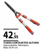 Oferta de Altuna - Tijera Cortasetos Altuna por 42,95€ en CMB Bricolage