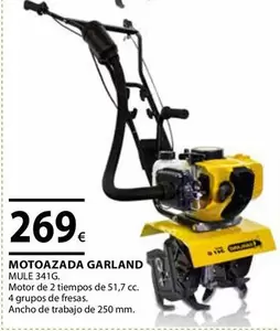 Oferta de Garland - Motoazada por 269€ en CMB Bricolage