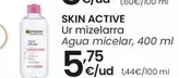 Oferta de Garnier - Skin Active/Agua Micelar por 5,75€ en Eroski