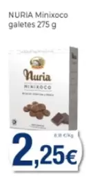 Oferta de Nuria - Minixoco Galetes por 2,25€ en Supermercats Jespac
