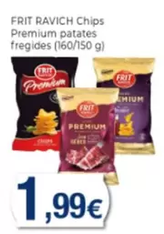 Oferta de Frit Ravich - Chips Premium Patates Fregides por 1,99€ en Supermercats Jespac