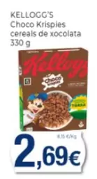 Oferta de Kellogg's - Choco Krispies Cereals De Xocolata por 2,69€ en Supermercats Jespac