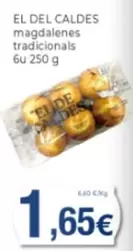 Oferta de Magdalenes Tradicionals por 1,65€ en Supermercats Jespac