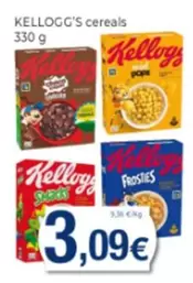 Oferta de Kellogg's - Cereales por 3,09€ en Supermercats Jespac