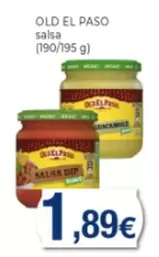 Oferta de Old El Paso - Salsa por 1,89€ en Supermercats Jespac