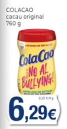 Oferta de Cola Cao - Cacau Original por 6,29€ en Supermercats Jespac