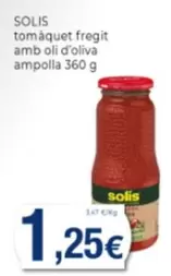 Oferta de OLI - Tomàquet Fregit Amb Oli D'oliva por 1,25€ en Supermercats Jespac