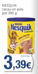Oferta de Nestlé - Nesquik Cacau por 3,39€ en Supermercats Jespac