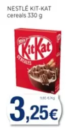 Oferta de Nestlé - Kit-kat Cereals  por 3,25€ en Supermercats Jespac