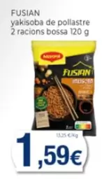 Oferta de Mas - Yakisoba De Pollastre por 1,59€ en Supermercats Jespac