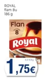 Oferta de Royal - Flam 8u 186 G por 1,75€ en Supermercats Jespac