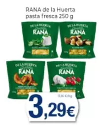 Oferta de Rana - De La Huerta Pasta Fresca por 3,29€ en Supermercats Jespac