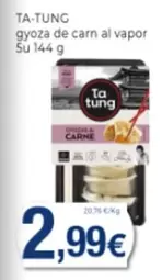 Oferta de Ta Tung - Gyoza De Carn Al Vapor por 2,99€ en Supermercats Jespac