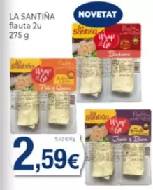 Oferta de Flauta 2u por 2,59€ en Supermercats Jespac