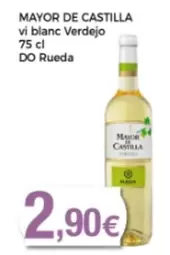 Oferta de Mayor De Castilla - Vi Blanc Verdejo 75 Cl Do Rueda por 2,9€ en Supermercats Jespac