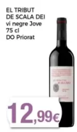 Oferta de Scala Dei - El Tribut Vi Negre Jove Do Priorat por 12,99€ en Supermercats Jespac