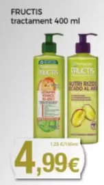 Oferta de Garnier - Fructis Tractament  por 4,99€ en Supermercats Jespac