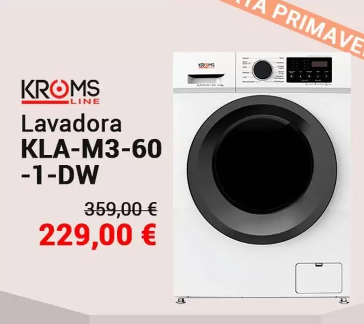 Oferta de Lavadora Kla-m3-60 -1 DW por 229€ en La Oportunidad