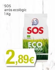 Oferta de Sos - Arròs Ecologic por 2,89€ en Keisy