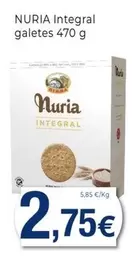 Oferta de Nuria - Integral Galetes por 2,75€ en Keisy