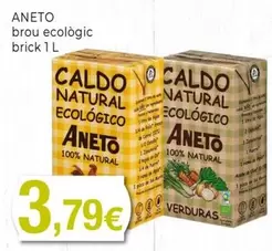 Oferta de Aneto - Brou Ecològic Brick por 3,79€ en Keisy