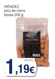 Oferta de Mendez - Pics De Viena  por 1,19€ en Keisy