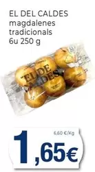 Oferta de Magdalenes Tradicionals por 1,65€ en Keisy