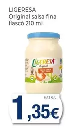 Oferta de Ligeresa - Original Salsa Fina Flasco por 1,35€ en Keisy