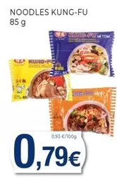 Oferta de Kung Fu - Noodles por 0,79€ en Keisy