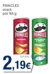 Oferta de Pringles - Snack por 2,19€ en Keisy