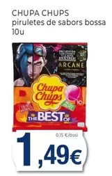 Oferta de Chupa Chups - Piruletes De Sabors  por 1,49€ en Keisy
