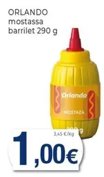 Oferta de Orlando - Mostassa Barrilet por 1€ en Keisy