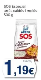 Oferta de Sos - Arroz Caldos I Melos por 1,19€ en Keisy