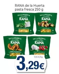 Oferta de Rana - De La Huerta Pasta Fresca por 3,29€ en Keisy
