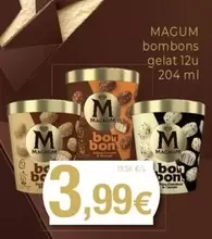 Oferta de Magnum - Bombons Gelat  por 3,99€ en Keisy