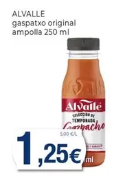 Oferta de Alvalle - Gaspatxo Original Ampolla por 1,25€ en Keisy