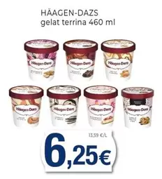 Oferta de Häagen-Dazs - Gelat Terrina por 6,25€ en Keisy