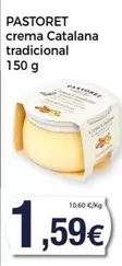 Oferta de Pastoret - Crema Catalana Tradicional por 1,59€ en Keisy