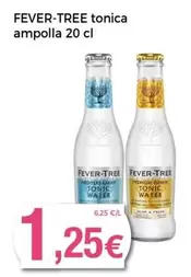 Oferta de Fever tree - Tonica Ampolla por 1,25€ en Keisy