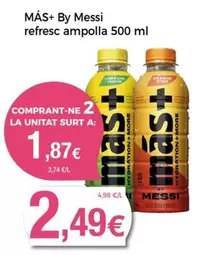 Oferta de Mas+ - By Resi Refresc Ampolla por 2,49€ en Keisy