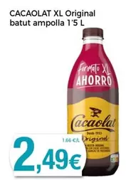 Oferta de Cacaolat - Xl Original Batut Ampolla por 2,49€ en Keisy