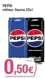 Oferta de Pepsi - Refresc Llauna por 0,5€ en Keisy