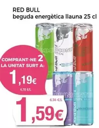 Oferta de Red Bull - Beguda Energetica por 1,59€ en Keisy