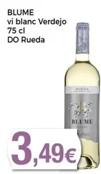 Oferta de Blume - Vi Blanc Verdejo 75 Cl Do Rueda por 3,49€ en Keisy