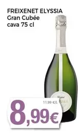 Oferta de Freixenet Elysia - Cava Cubee  por 8,99€ en Keisy