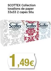 Oferta de Scottex - Collection Tovallons De Paper por 1,49€ en Keisy