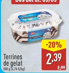 Oferta de Terrines De Gelat por 2,39€ en ALDI