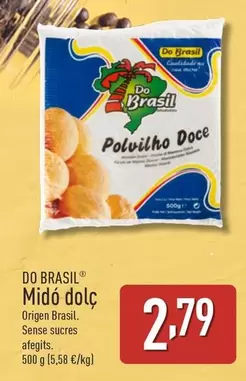 Oferta de Do Brasil - Midó Dolç por 2,79€ en ALDI