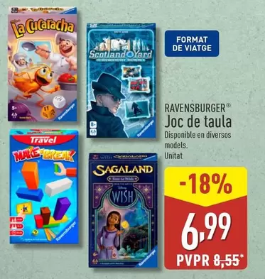 Oferta de Ravensburger - Joc De Taula por 6,99€ en ALDI