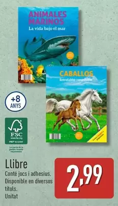 Oferta de Llibre  por 2,99€ en ALDI